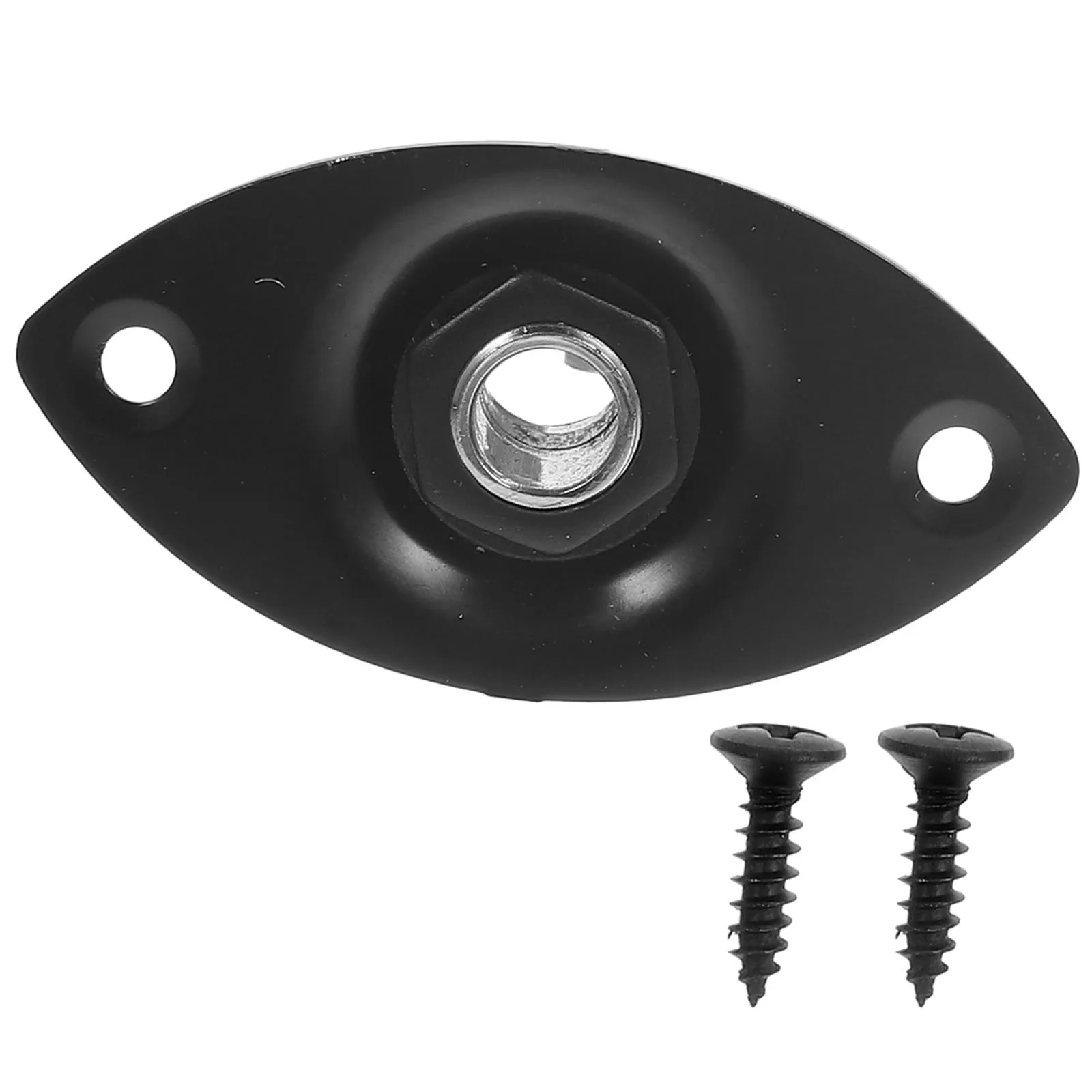 

Guitar Jack Plate for Frequent Use Electric Accessories Pickup Sound Enhancement Jackplate Metal Connection Output