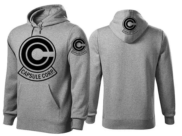 

Осенне-зимняя толстовка с капюшоном в стиле японского аниме Dragon Ball, детская хлопковая одежда, толстовка с длинными рукавами для родителей и детей