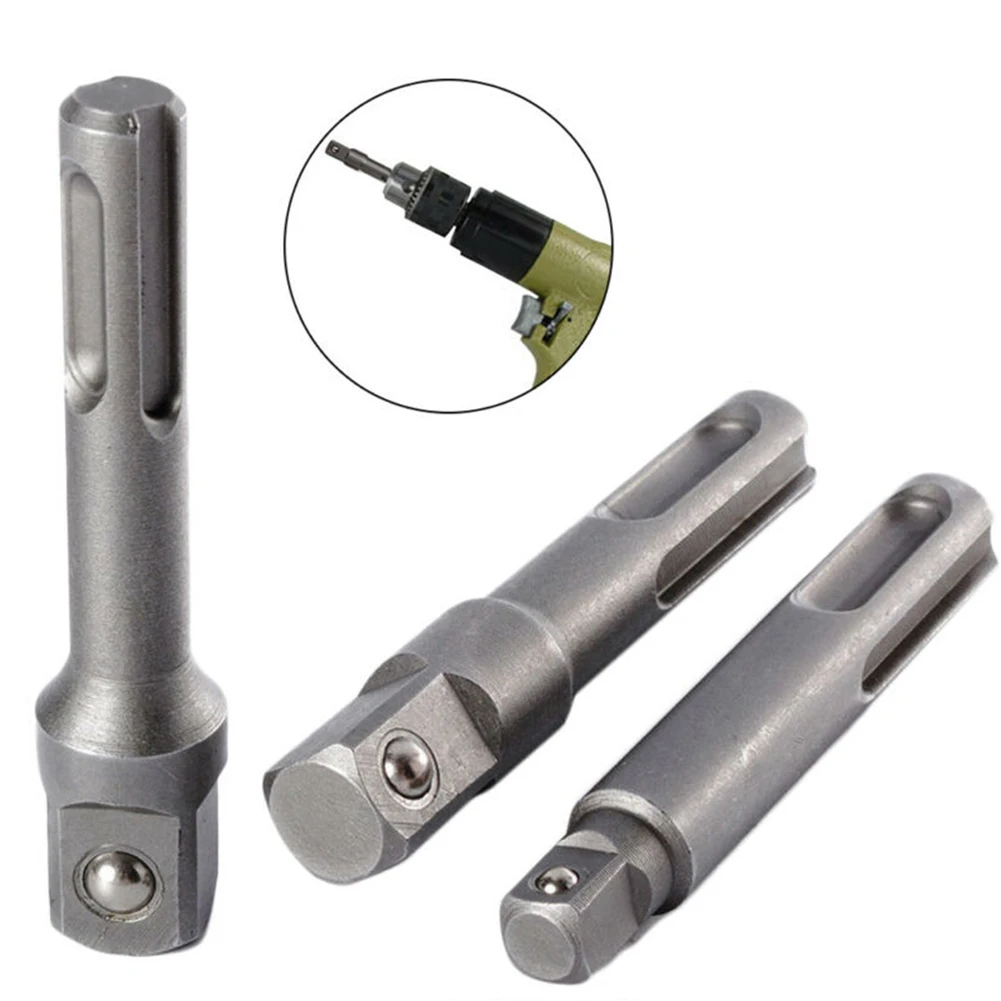 

SDS Plus Socket Driver Drills Drill Bit Adaptor 1/4" 3/8" 1/2" 40CR-Steel Socket Adapter SDS Power Impact-Drill Sockets Adapter