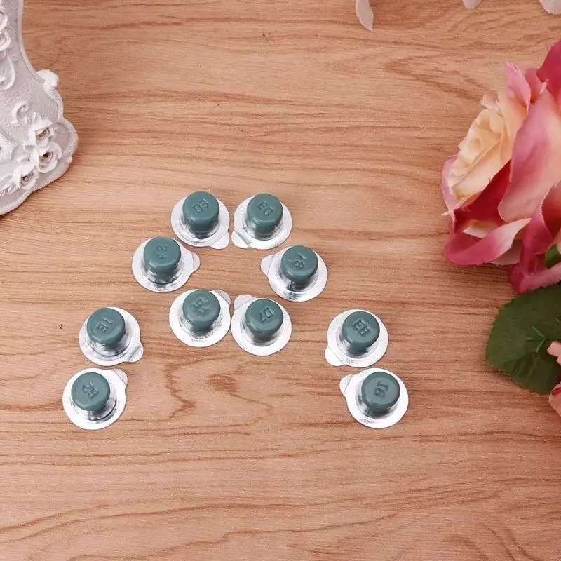 

R3MF 10PCS Dental Tooth Polishing Paste Teeth Whitening Polish Grit Mint Flavor