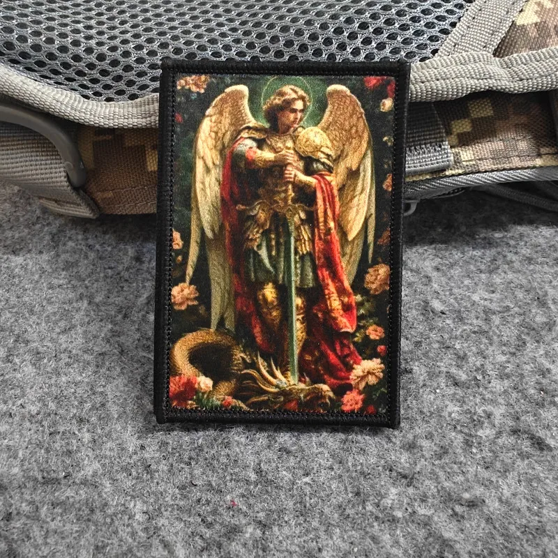 Parche Táctico Archangel 2026, Insignia de Moral, para Ropa, Gorras, Mochilas, Equipo Táctico, con Gancho y Bucle