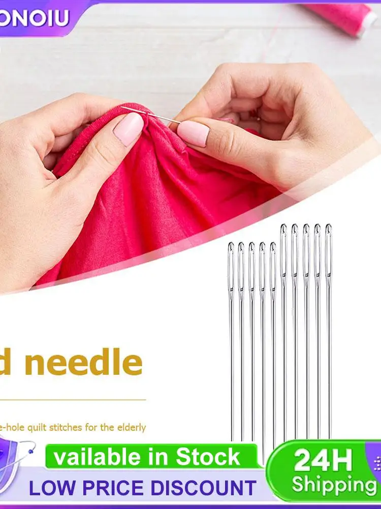 25pcs Stainless Steel Sewing Needles Home Threading Embroidery Stitching Tools image 2
