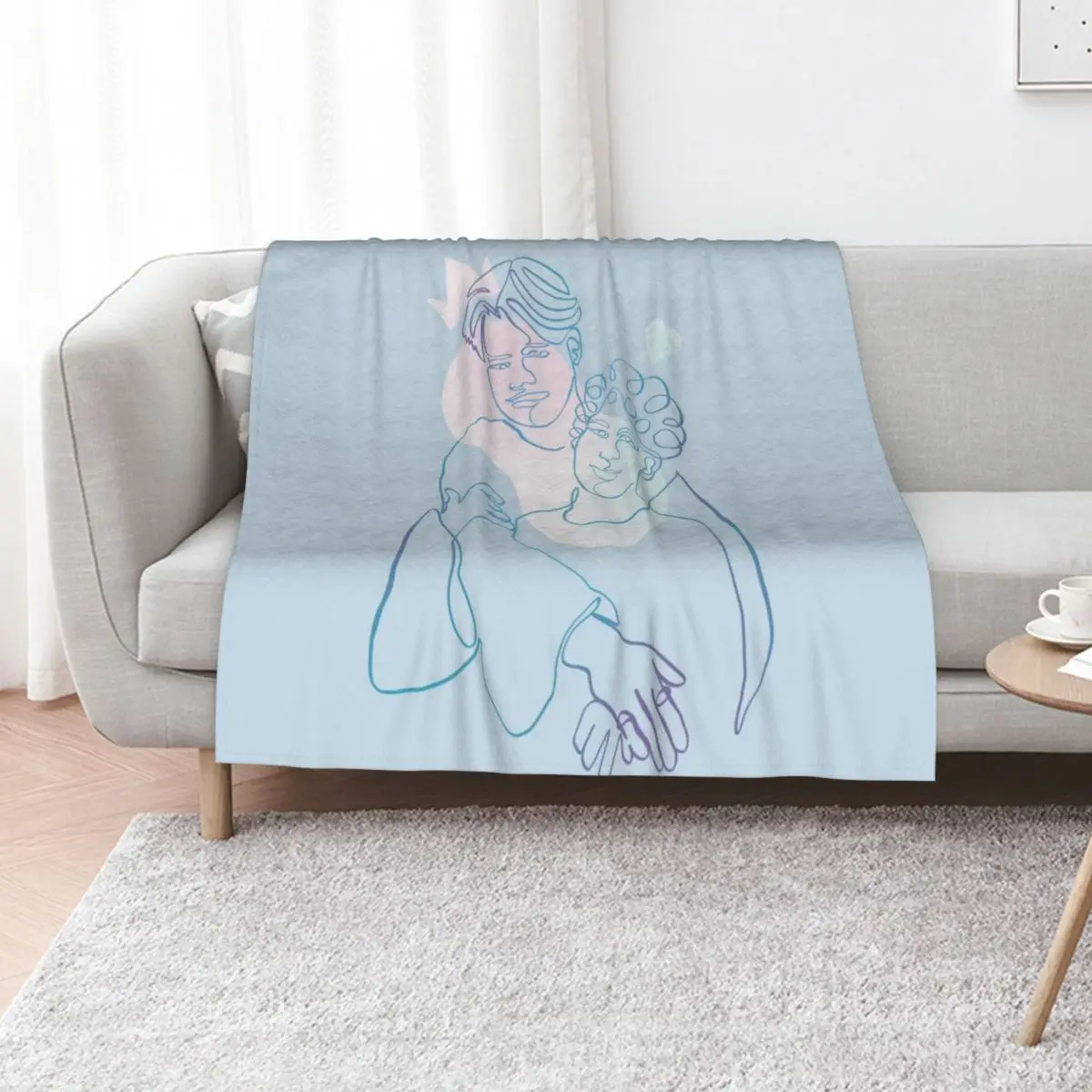 Young Royals (Simon & Wilhelm) 4 Throw Blanket Giant Sofa Comforter Flannel funny gift Personalized Gift Tourist Blankets