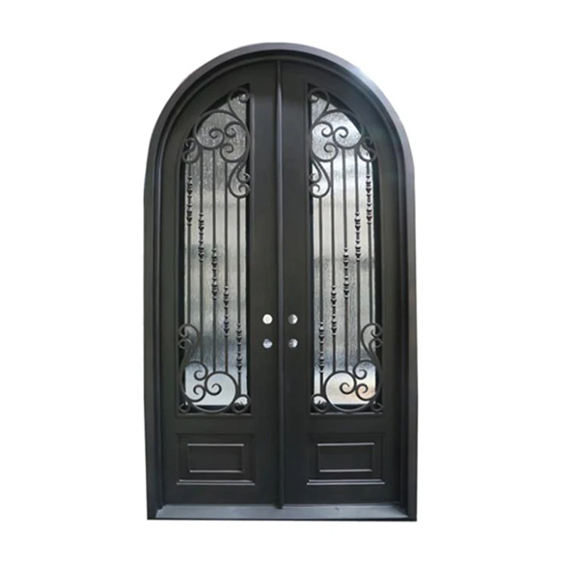 Hot Sale Entry Casting Door Picture: Wrought Iron Door
