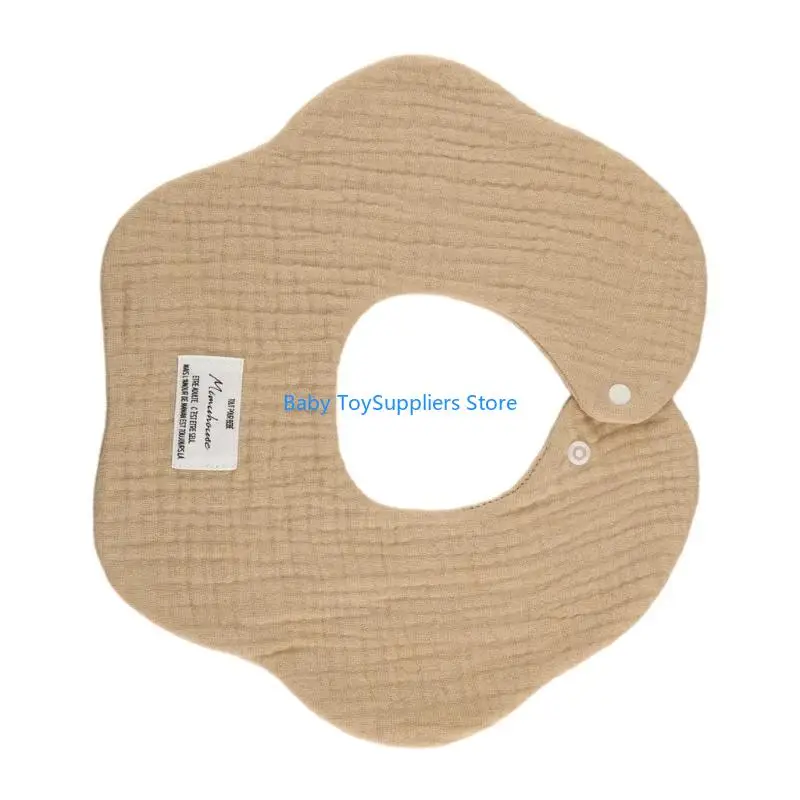 

R1WF ребенка кормление нагрудников дышащие слюни для слюни новорожденных.