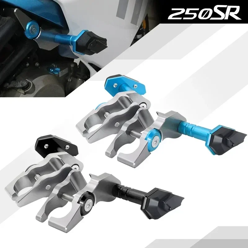 Para CFMOTO 250SR 300SR ABS 300 250 SR MY22 250NK/ABS cubierta de protección del motor deslizadores de marco almohadilla de choque Protector contra caídas