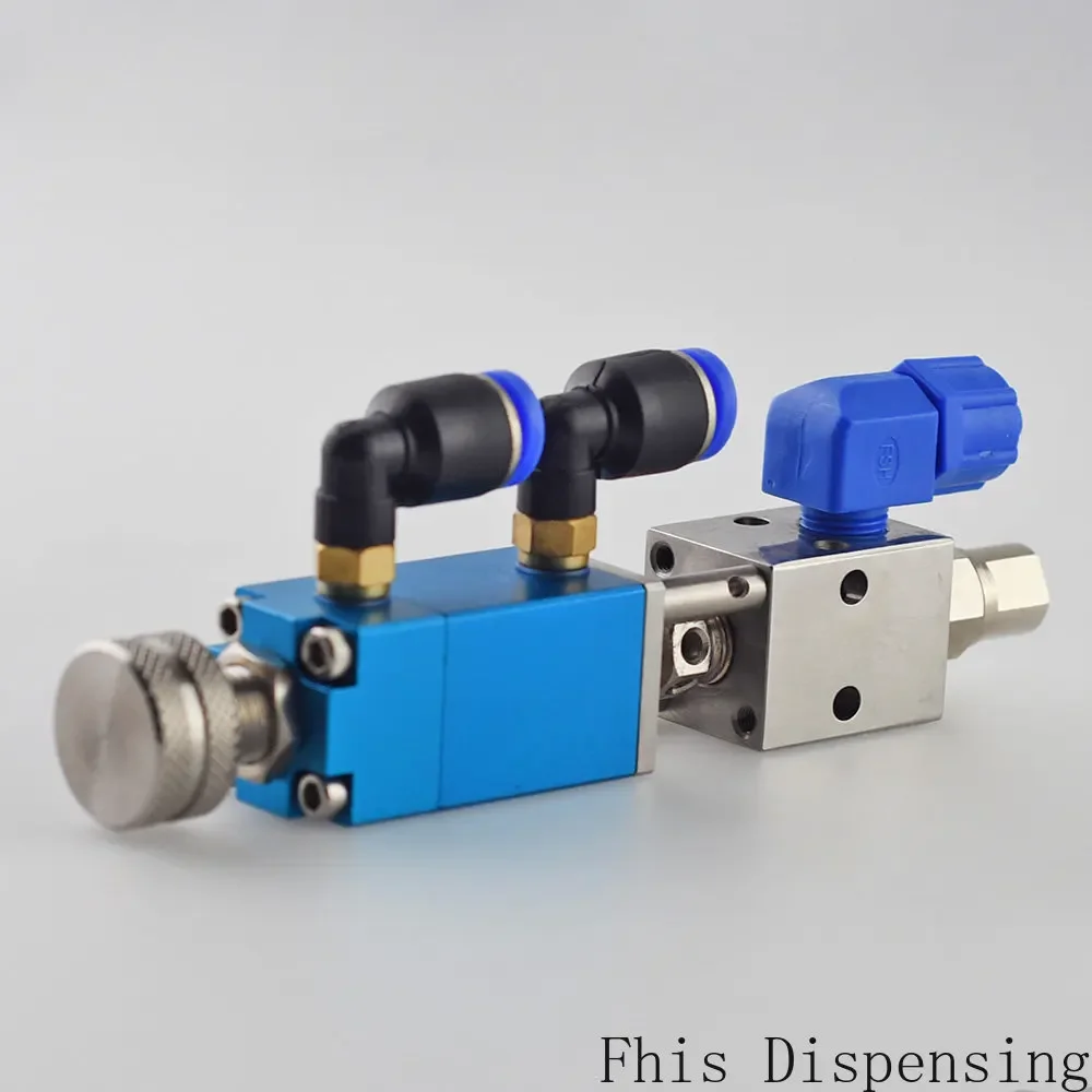 Small Manual Precision Dispensing Valve Dispenser PMV-004PDS