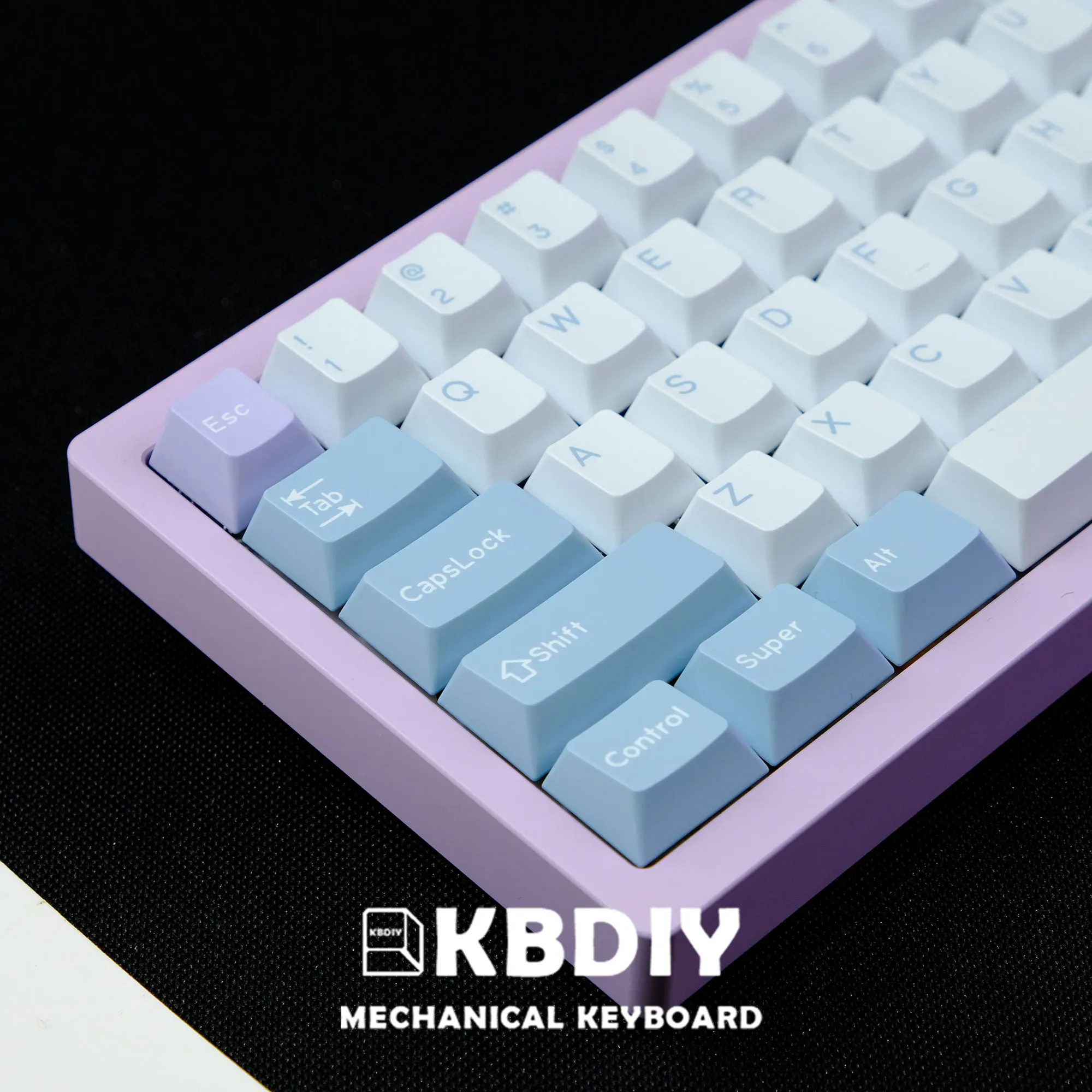 KBDiy 173 Schlüssel/Set Kirsche Profil PBT Keycap GMK Illusion DIY Custom Blau Key Caps für MX Schalter Mechanische gaming Tastatur Kappe