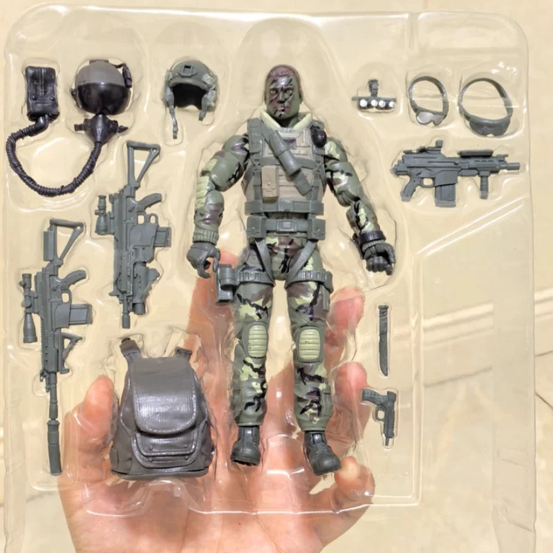 

Special Forces Gijoe 6-Inch Mobile Doll 60th Anniversary Rapid Landing Soldier Female Sniper In Stock