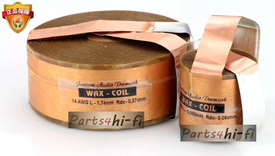 

1pcs original Denmark Original Jantzen-audio Wax COIL Wax Copper Foil Inductor 14awg (1.6mm) free shipping