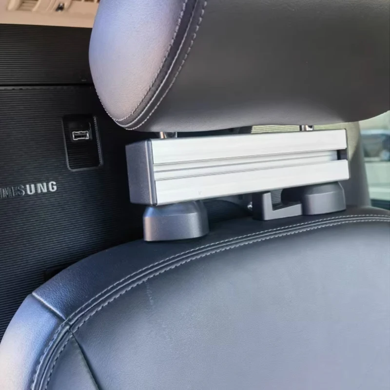 Hochbelastbare TV-Kopfstützenhalterung mit Schnellverschluss VESA für VW T5 T5.1 T6 T6.1 Camper Cali – Detail 7