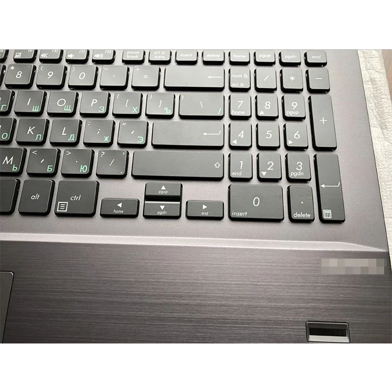 New/Orig For Asus B551 B551LA B551LG Palmrest Bilingual RU Russian Keyboard Upper Cover Touchpad C shell