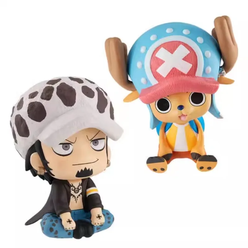 MegaHouse Genuine One Piece Anime Figure Chopper Law Look Up Action Figure Toys For Boys Girls Kids Christmas Gift Model