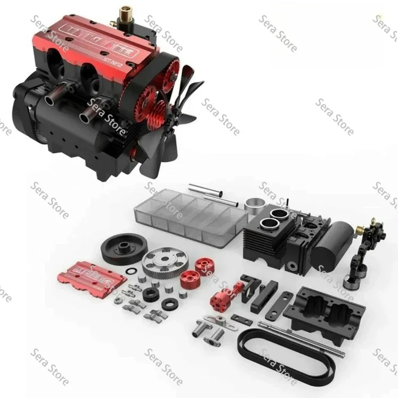 Twin Cylinder Engine Model Methanol RC Power Model