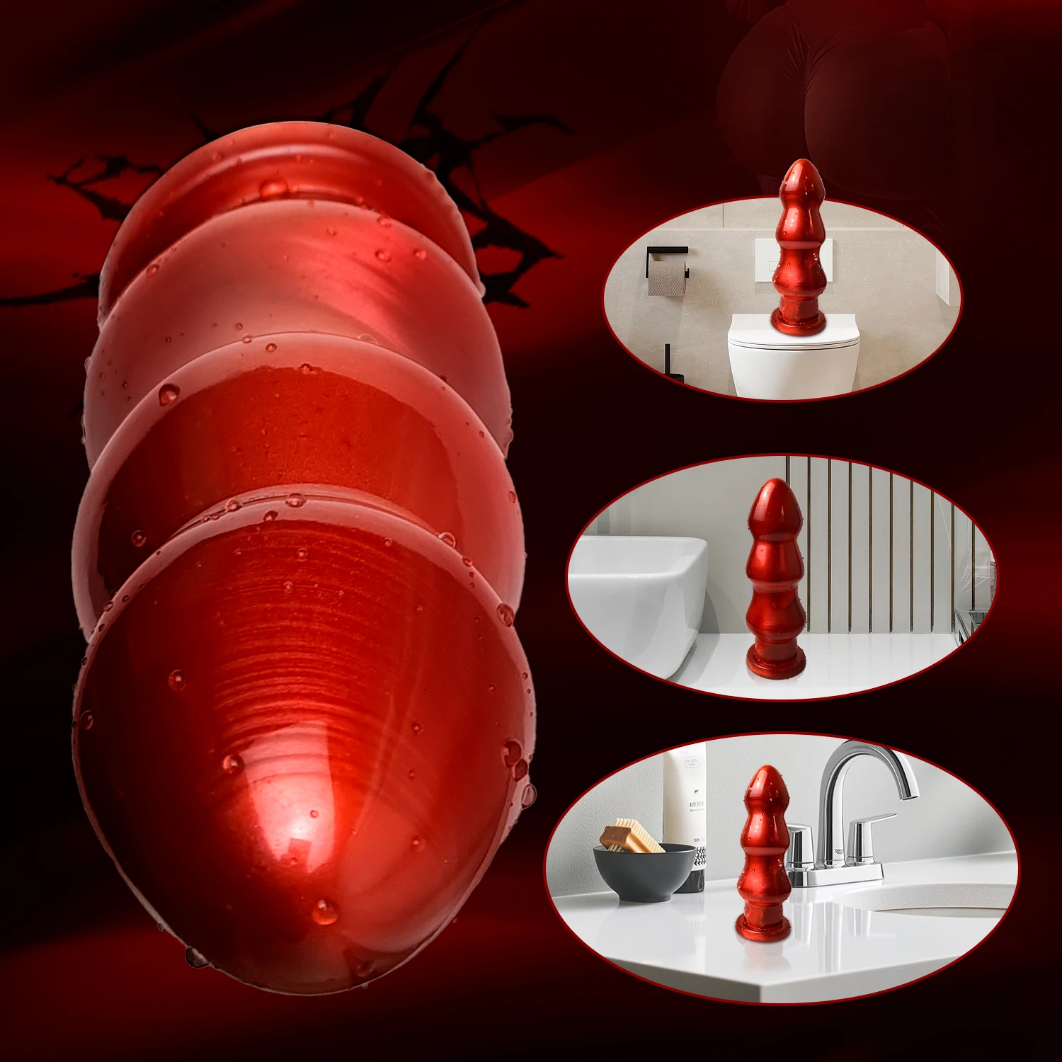 Huge Anal Plug Monster Dildo Vagina Expander Soft Penetration Anal Buttplug Big Dick Penis Adult Sex Toys for Women Men Gay