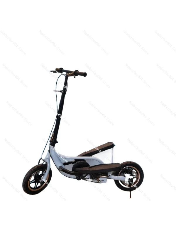 Wing Scooter, Leopard Riding, Sports Bike, Fitness Bike, Standing, No Seat for Walking, Aluminum Alloy Bicycle, Single Speed