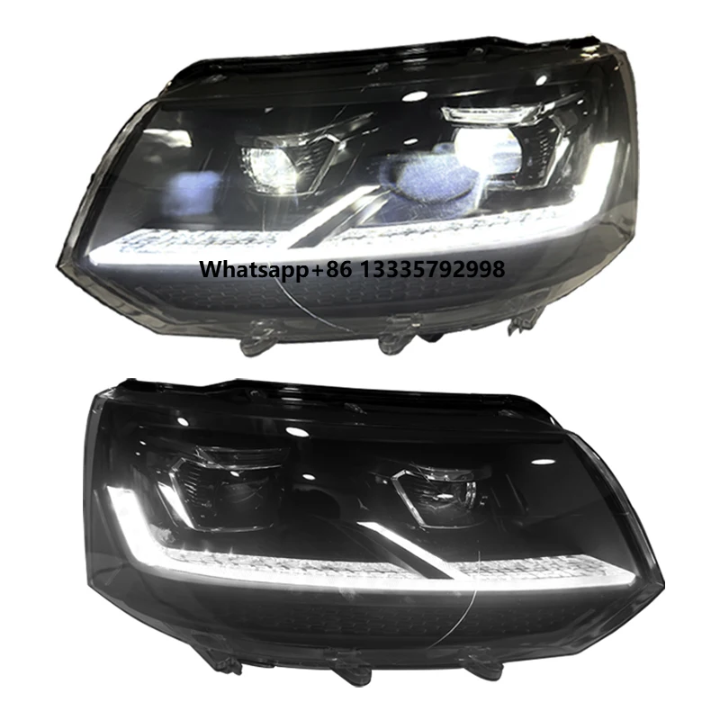 

Suitable for VW Caravelle Headlight Assembly T5 Modified LED Daytime Running Light Tow Cable Turn signal Lamp Headlight