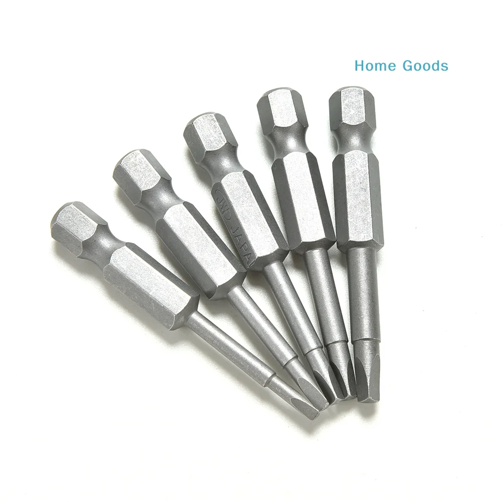 preferred5 Pcs /Set Magnetic Triangle Head Screwdriver Bits S2 Steel 1/4 Hex Shank 50mm Triangle wind nozzleproduct