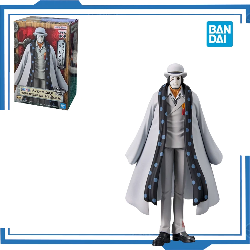 Bandai Original Banpresto Anime One Piece DXF The Grandline Men CIPHER POL -AIGIS 0 CP0 PVC figura de acción juguetes de modelos coleccionables