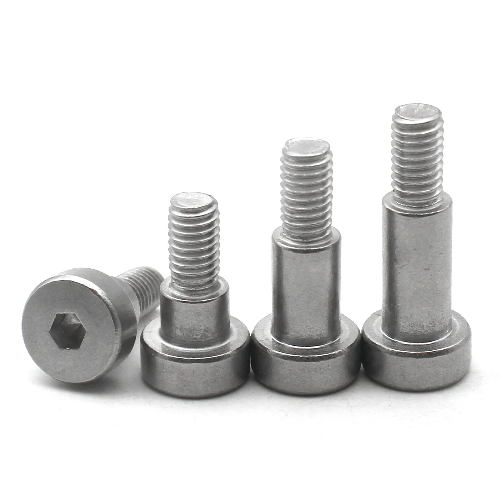 5pcs/lot M2 M2.5 M3 M4 M5 M6 M8 M10 d2.5-d12 304 Stainless Steel Hexagon Hex Socket Cap Head Roller Bearing Shoulder Screw Bolt