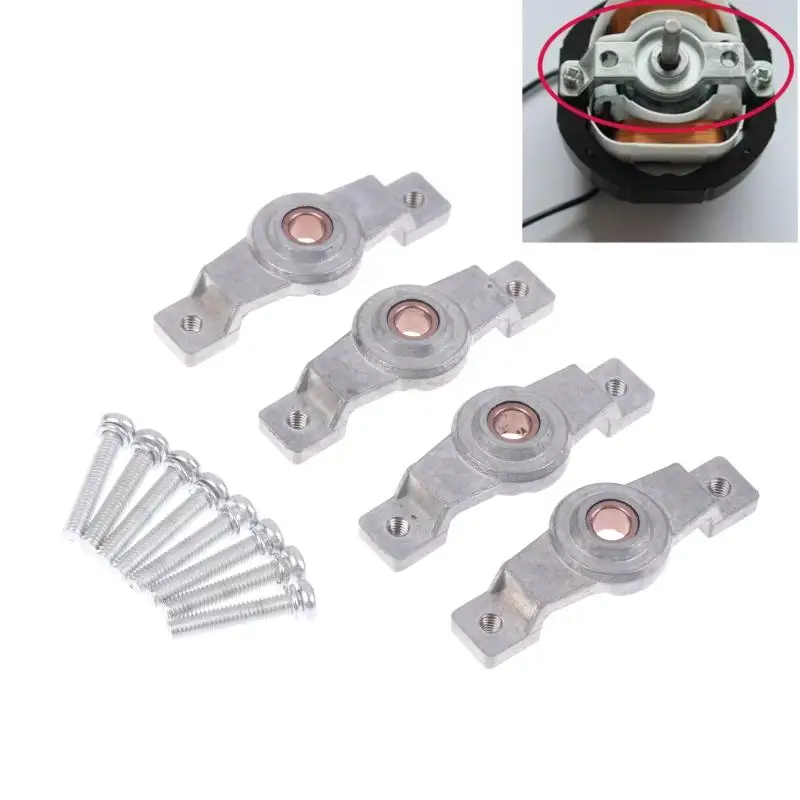 2/4 قطعة قوس المحرك القطب المظلل ل القطب المغطى YJ61 المحركات تحمل رمح كتلة حامل دعم تحديد #2