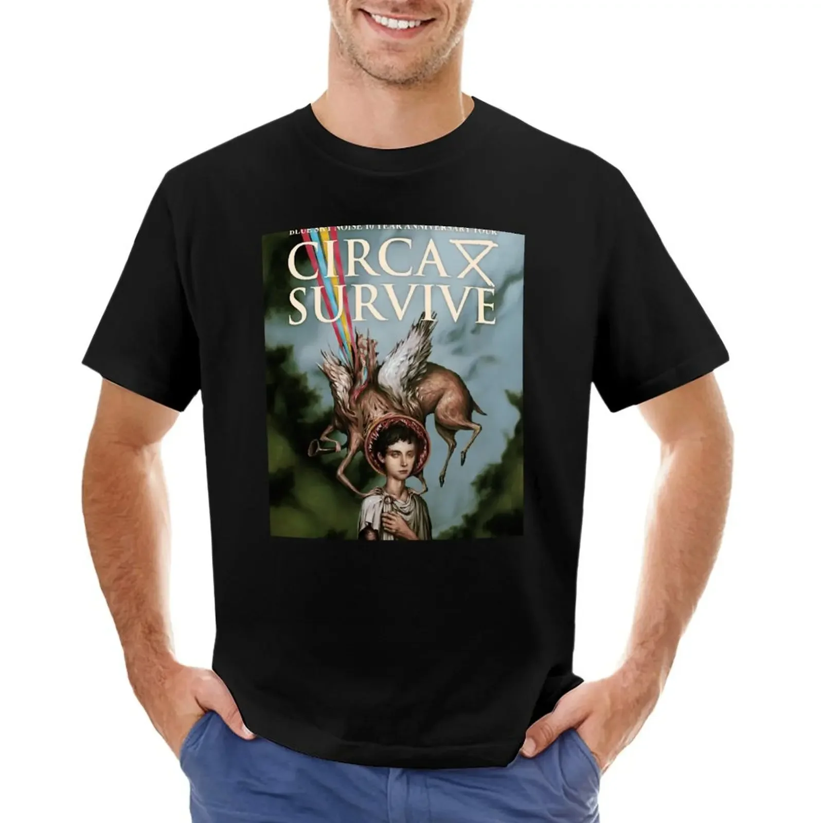 circa survive T-shirt customizeds cute clothes Men's t-shirts