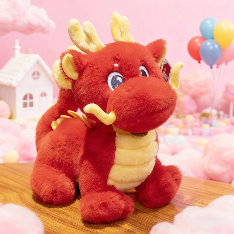 

Genuine Plush Cute Dragon Baby Doll Trendy Soft Toy for Boys And Girls Soothing Birthday Gift in Stock Stuffed Animal Plush Toy