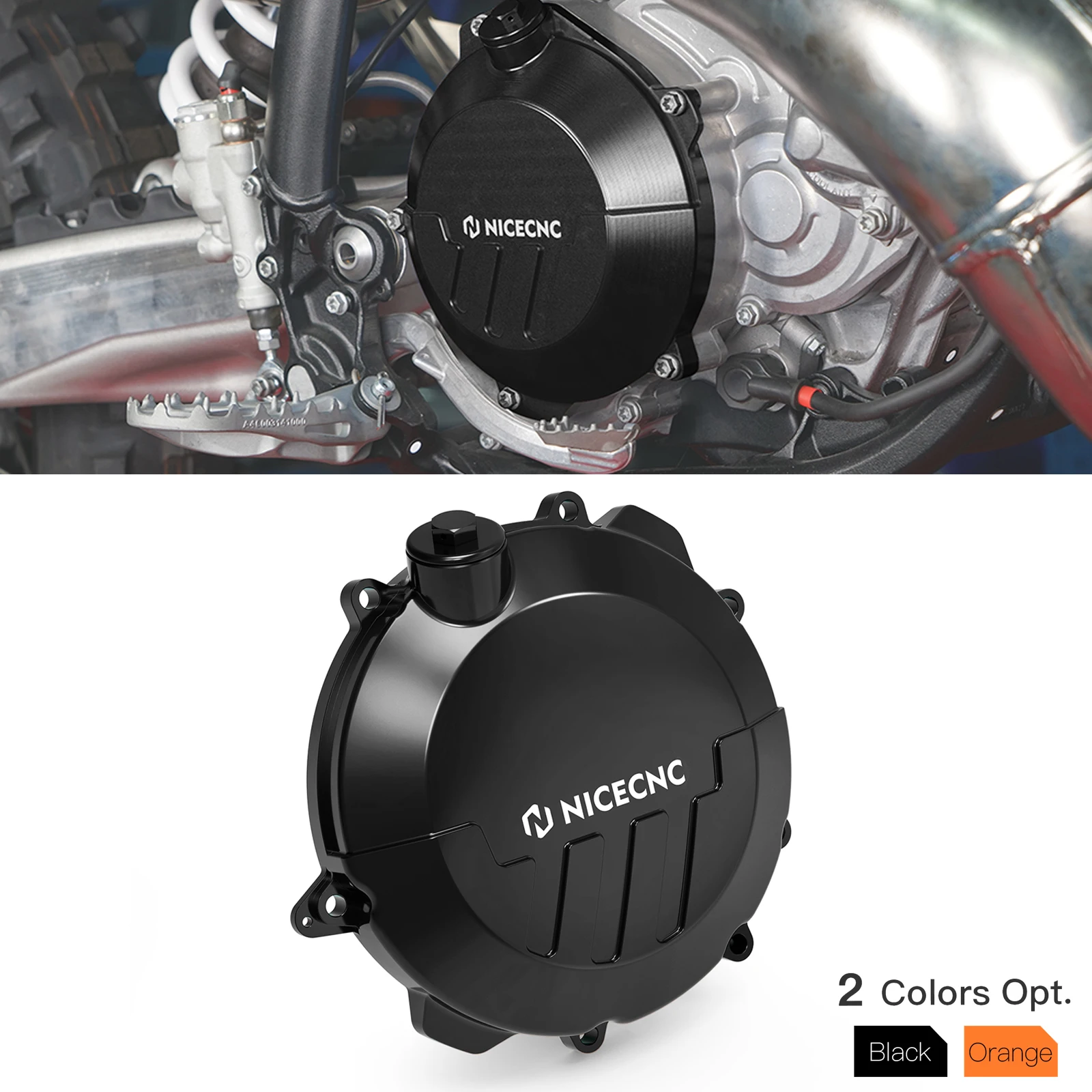 

For Husqvarna TE 300 TE 250 2017-2023 TX 300i TX 300 TX300i TC 250 300 2017-2022 Reinforced Clutch Cover Guard For KTM EXC 300