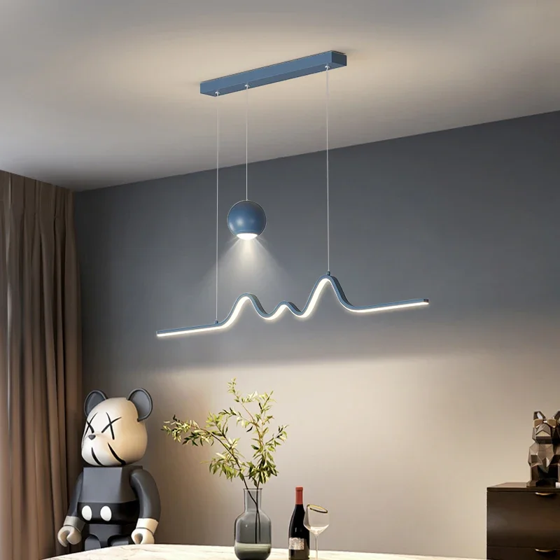 Lampe LED Suspendue au Design Moderne, Luminaire Décoratif d'Nik, Idéal pour une Salle à Manger, une Cuisine, une Table, un Loft