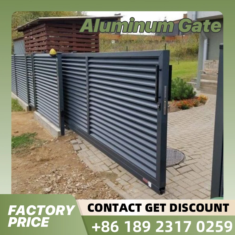 Latest Luxury Automatic House Gate Automatic Aluminum Gate Designs Aluminum Gate Suppliers Gates for Houses