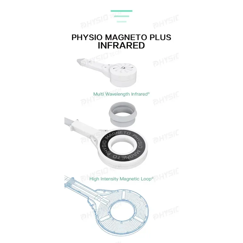 Newly Upgraded Combination Treatment Magneto and Therapy Physio Magneto Therapy Machine