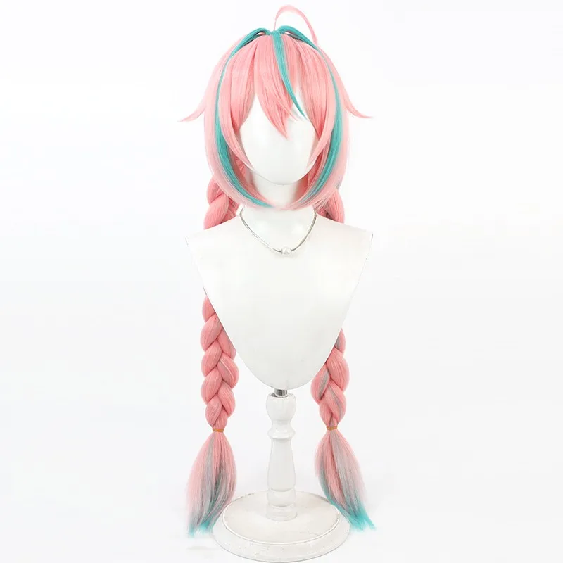 Game Genshin Impact Varesa Cosplay Pruik Varesa: Powerhouse Lange Pruik Voor Comicon Hallowmas Party Volwassen Vrouwen Mannen