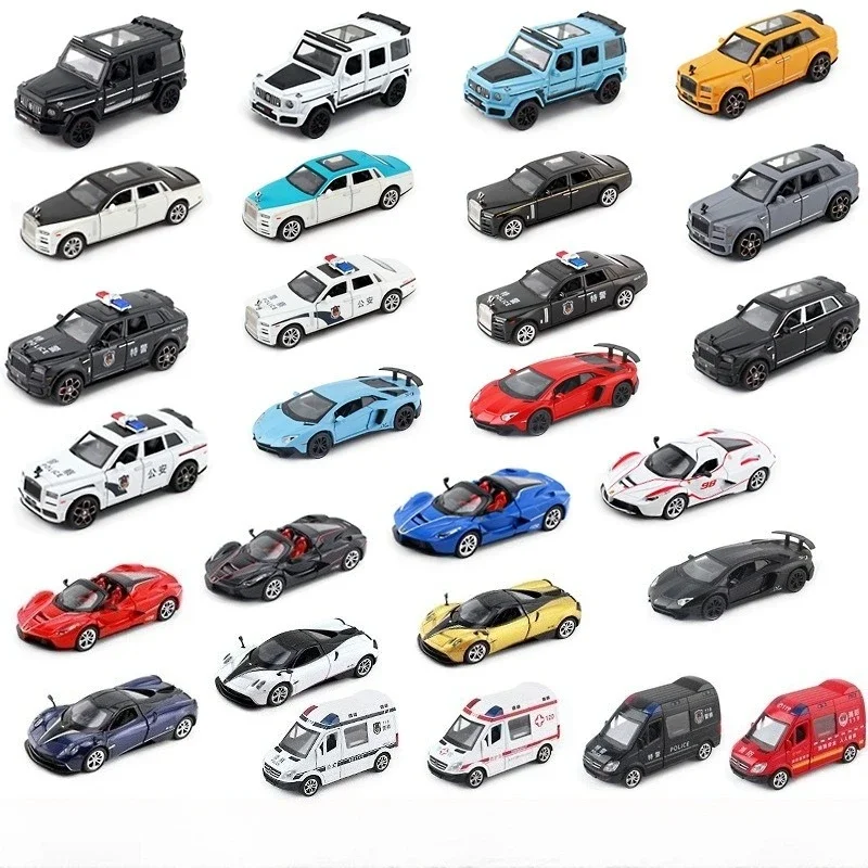 

1:36 Масштаб G800 Пикап Ferrari LP780 LP750-4 Cullinan Range Rover M8 Pagarine Phantom Bugatti Модель из сплава Коллекционная игрушка в подарок