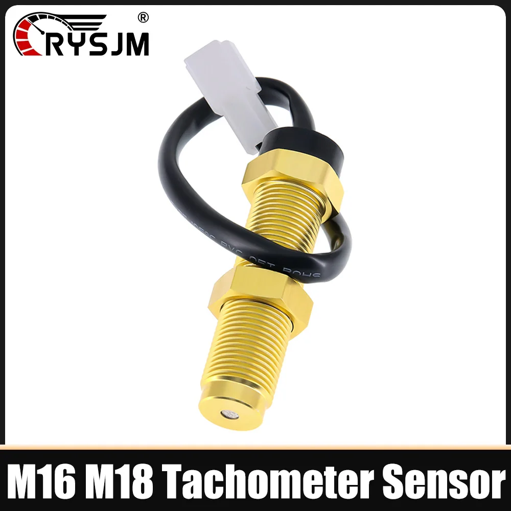 

M16 M18 RPM Sensor Car Truck Yacht Boat Tachometer Sensor for Diesel Tach Diesel Engine Outboard Sender Tachometer Auto Part
