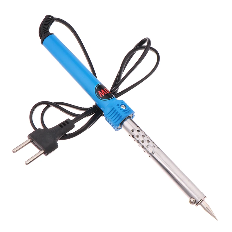 EU 220V 60W Soldering Iron Rubber Grip Multi Purpose Tip Home Use Tip Pen Welding Solder Rework Station Heat Repair Tools