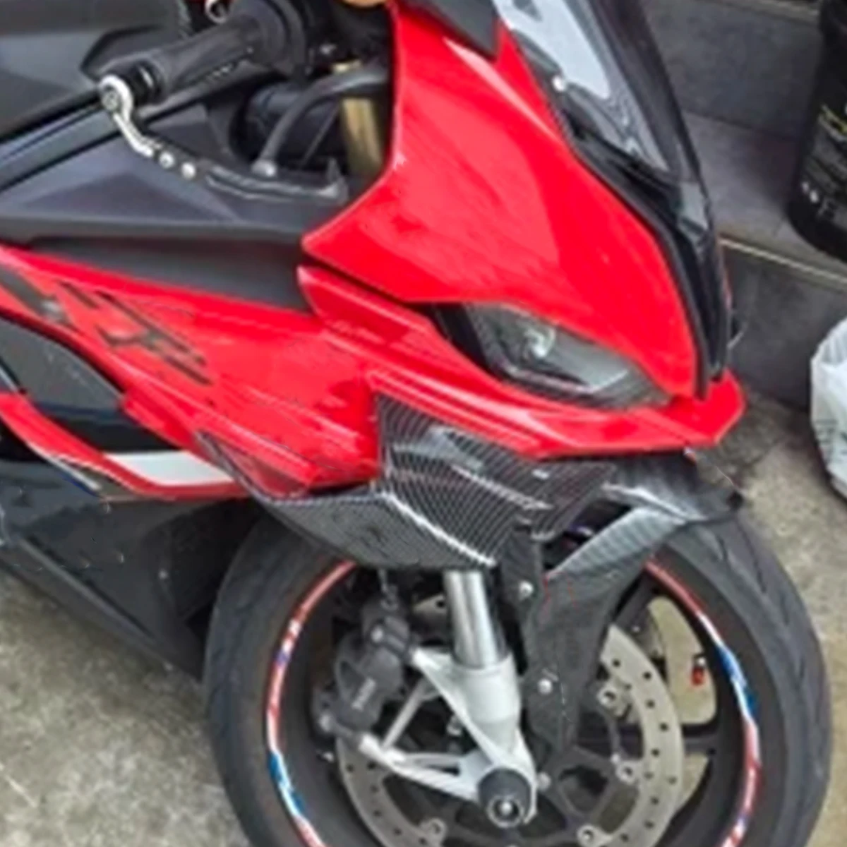 Motorcycle Winglet Aerodynamic Wing Deflector Spoilers For BMW S1000RR S1000 RR M1000RR 2019-2024 Fixed winglets fairing Side