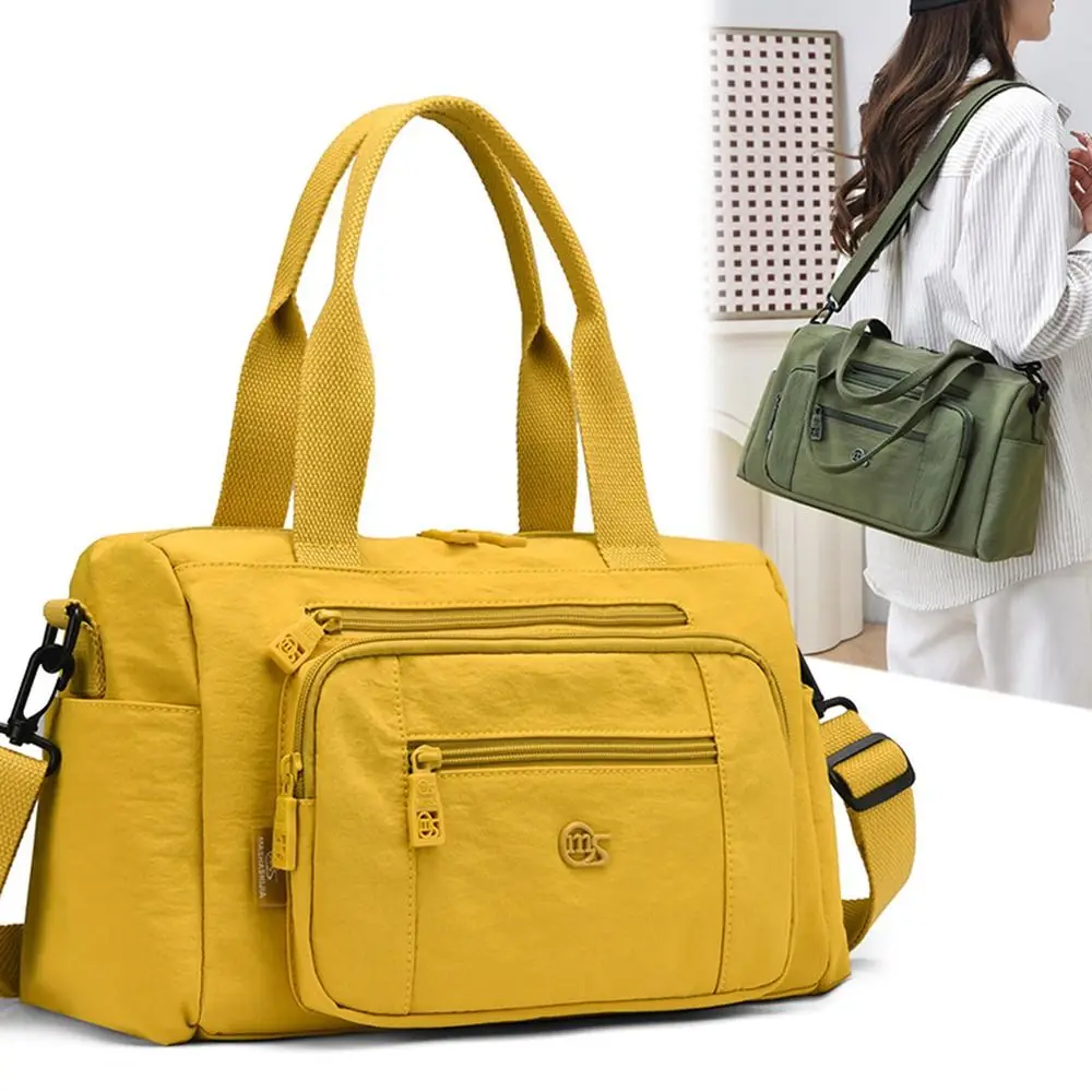 

Fashion Large Capacity Crossbody Bags Versatile Water-resistant Shoulder Handbag Lightweight Simple Travel Bag Shopping