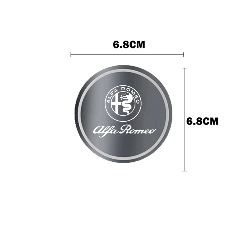 الوقايات السيارة حامل الكأس مصباح ليد الحصير 7 ألوان مصباح لتهيئة الجو ل ألفا روميو جيوليتا 159 ميتو جوليا ستيلفيو 147 اكسسوارات #6