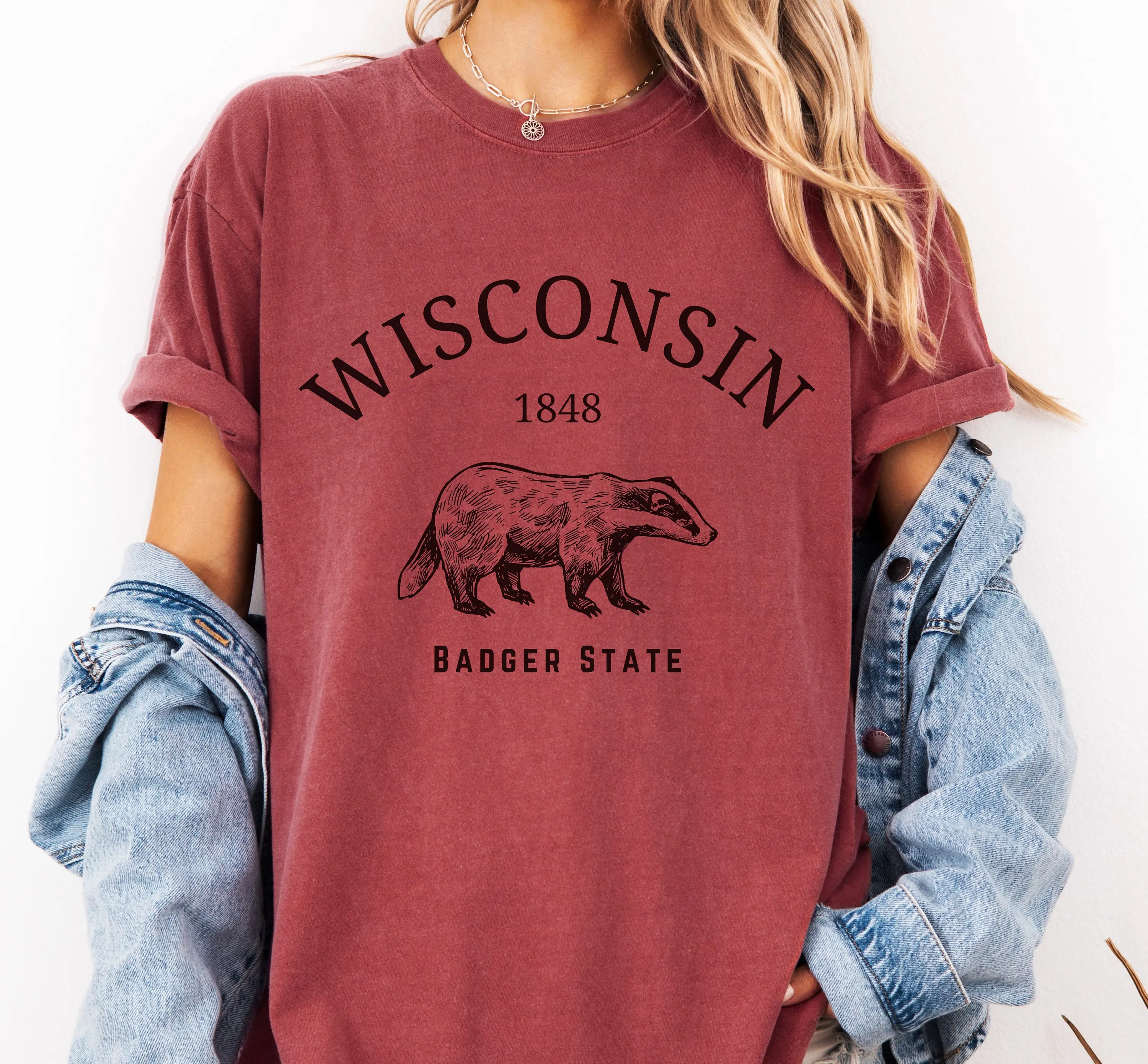 Wisconsin Badger State T Shirt