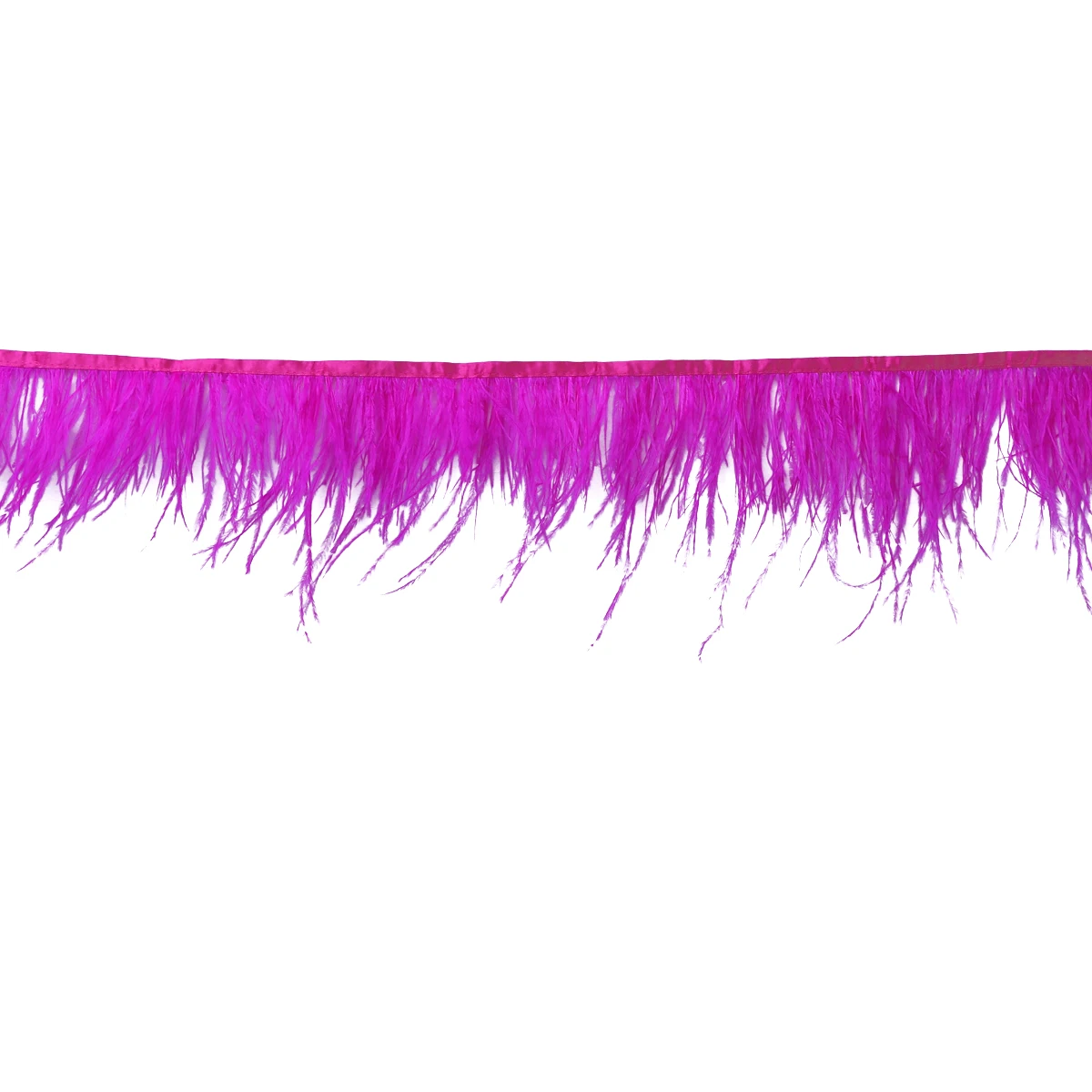 

2M Ostrich Trim DIY Clothing Accessories Sequins Colored Fringe Dress Decor Craft Projects Hats Home Wedding