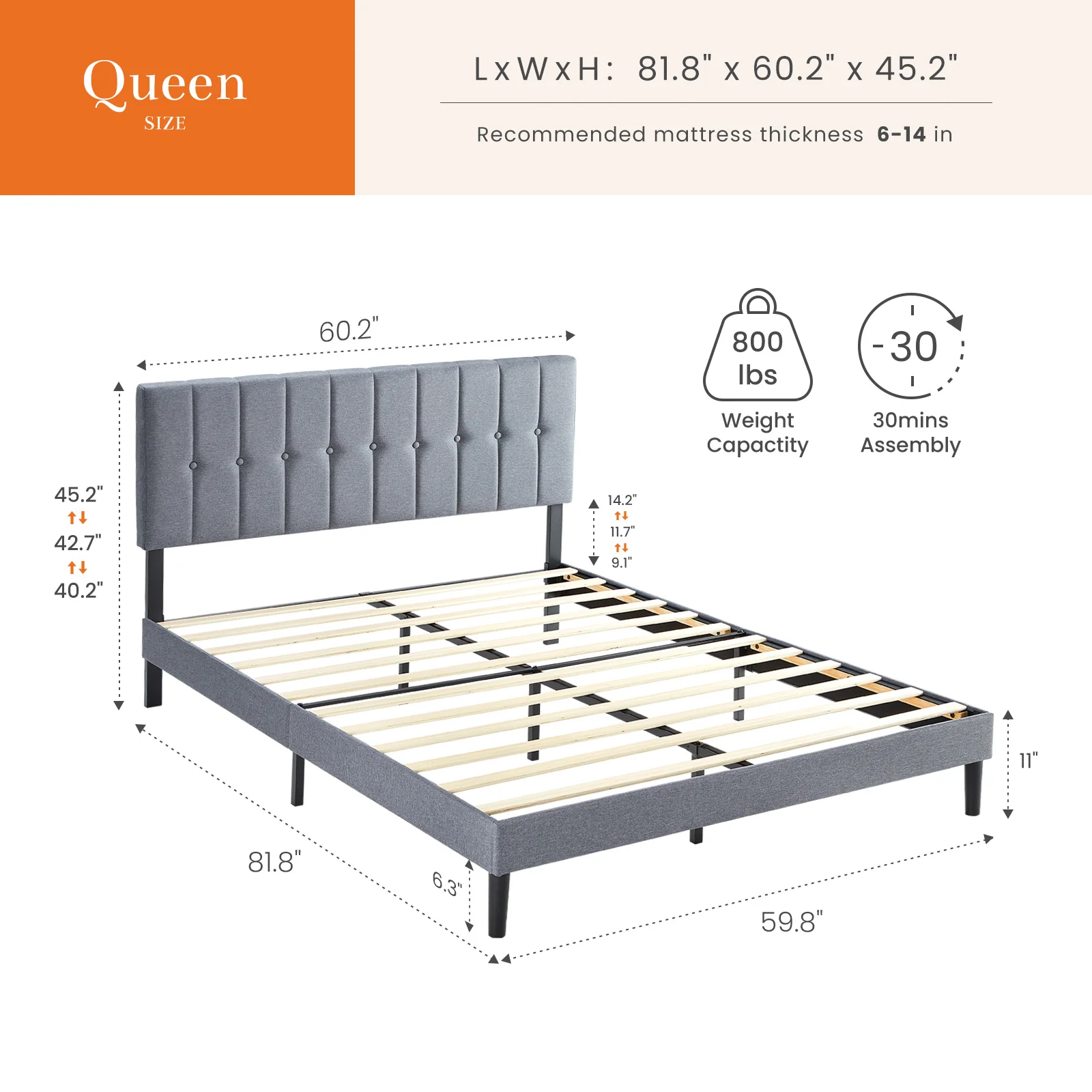 Thumbnail 2 - #24 Compare Wooden Bed Frames Before You Buy
