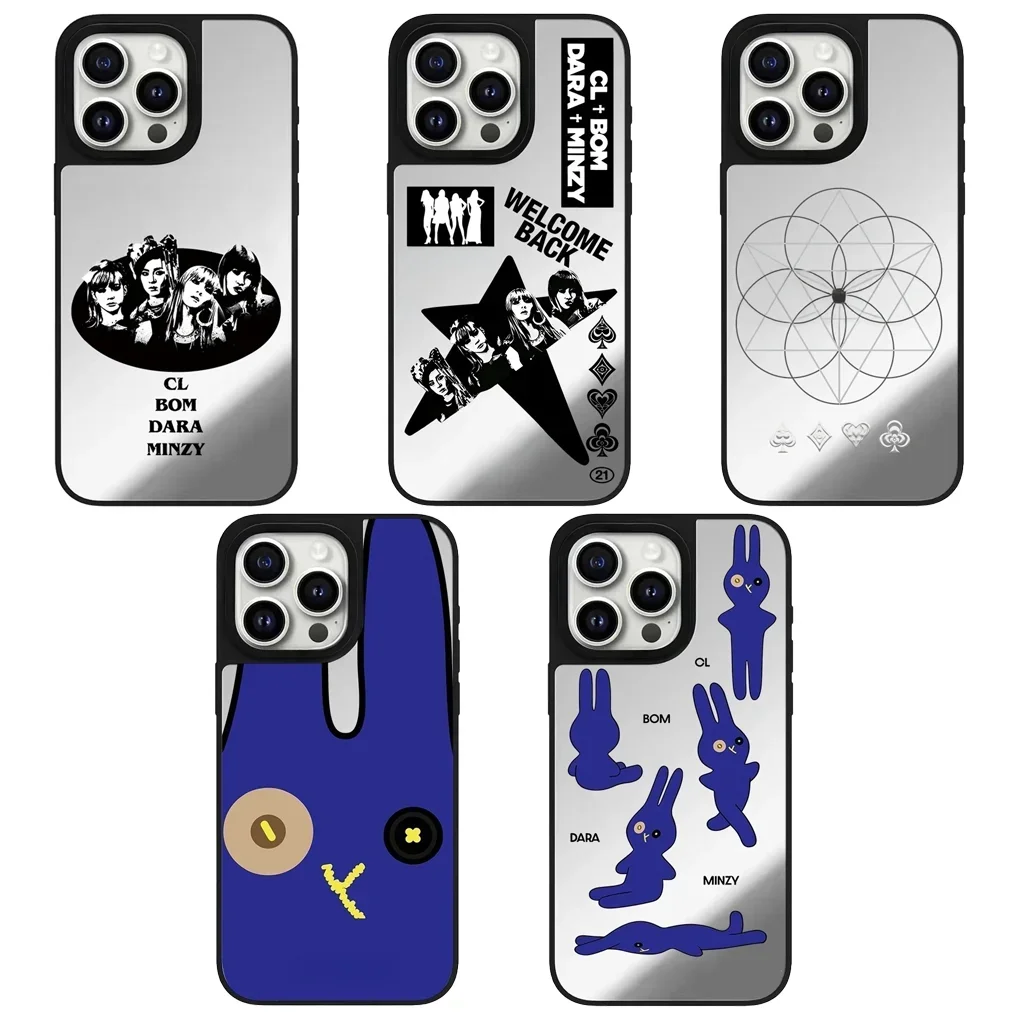 

Girls Mirror Magnetic Phone Case Cover for IPhone 11 12 13 14 15 16 Pro Max Case for IPhone 16 Pro Max