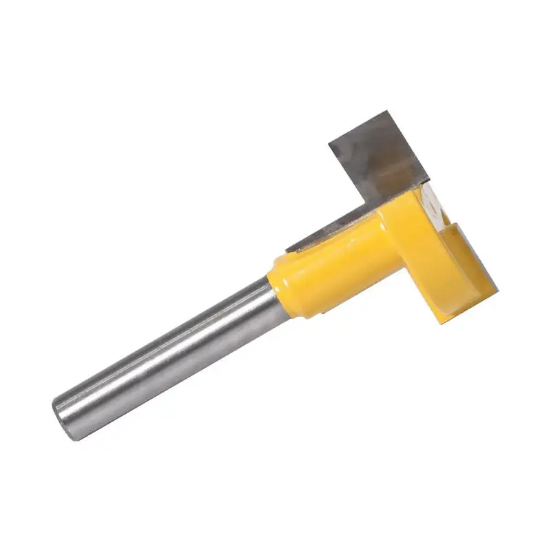 Q2Q4 6mm Shank T-Slot T-Track Slotting Router Bit for Woodworking Cutter Cutting Milling Tools