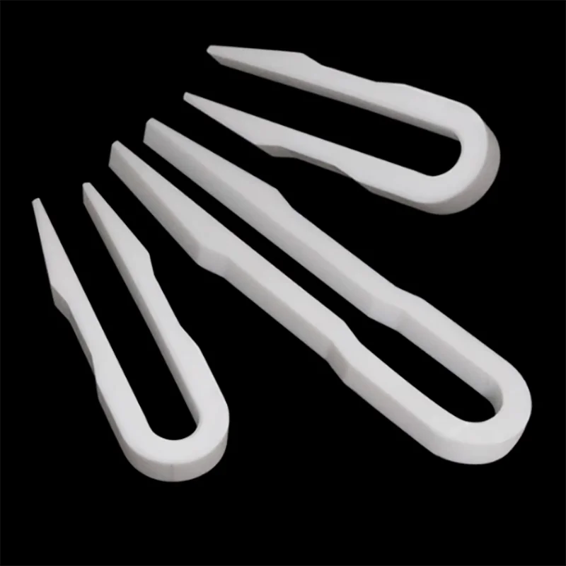 Laboratory PTFE acid and alkali corrosion resistant tetrafluoroethylene clamps resistant to high temperature 100mm150mm200mm250m view 4