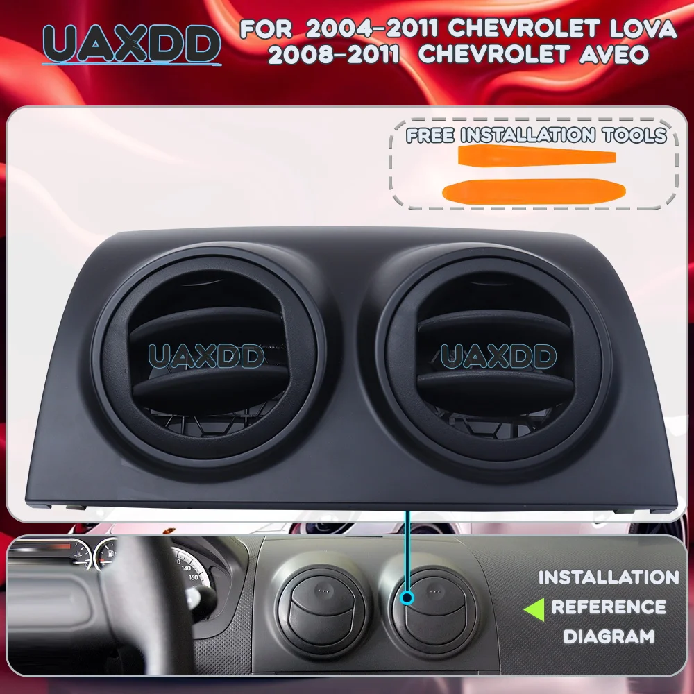 AIR VENT For 2004-2011 Chevrolet LOVA 2008-2011 AVEO air outlet Car Conditioning Interior AC Accessories Grille Dashboard Panel