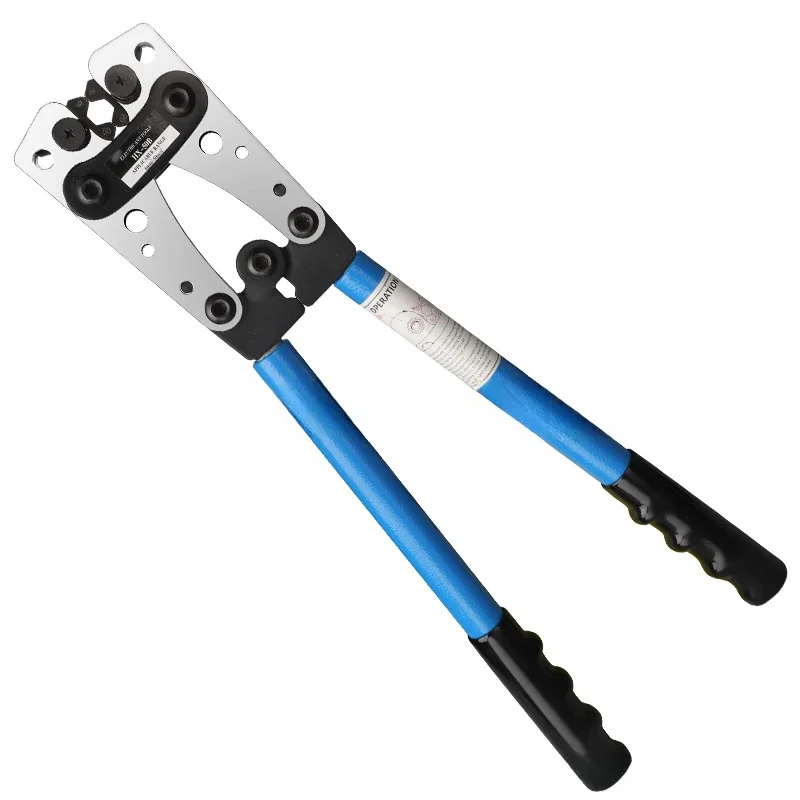 

Heavy-Duty HX-50B Crimping Tool Set with Cable Cutter Copper Aluminum Lug Crimper Kit for Electrical Wiring Power Cables