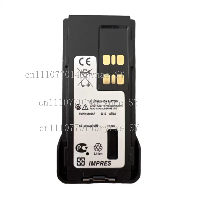 

New Compatible 2600mAh PMNN4409 Type-C Charging Battery For Motorola DP4400 DP4800 XPR3300 XPR7550 IMPRES Two-Way Radio