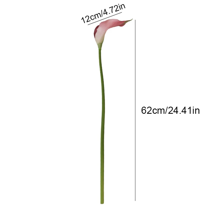 1PC, Long Branch EVA Horseshoe Lotus Artificial Flower Simulation, Wedding Decoration, Bouquet, Home Photography Props Decor