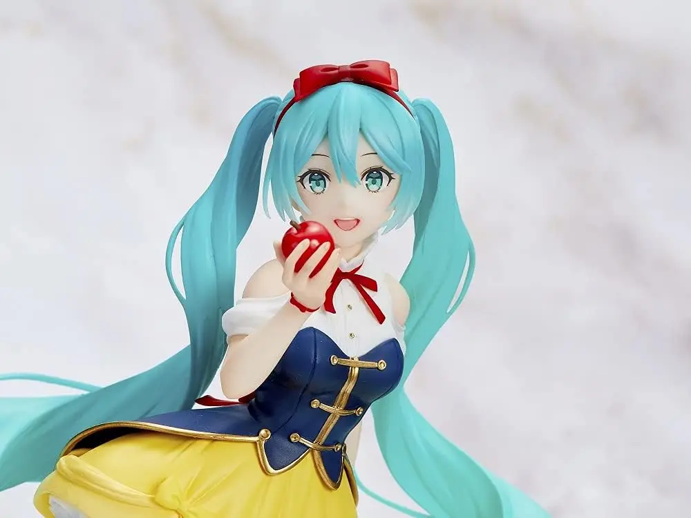 Judai Original Taito Hatsune Miku Snow White Wonderland PVC Action Figure ของเล่น