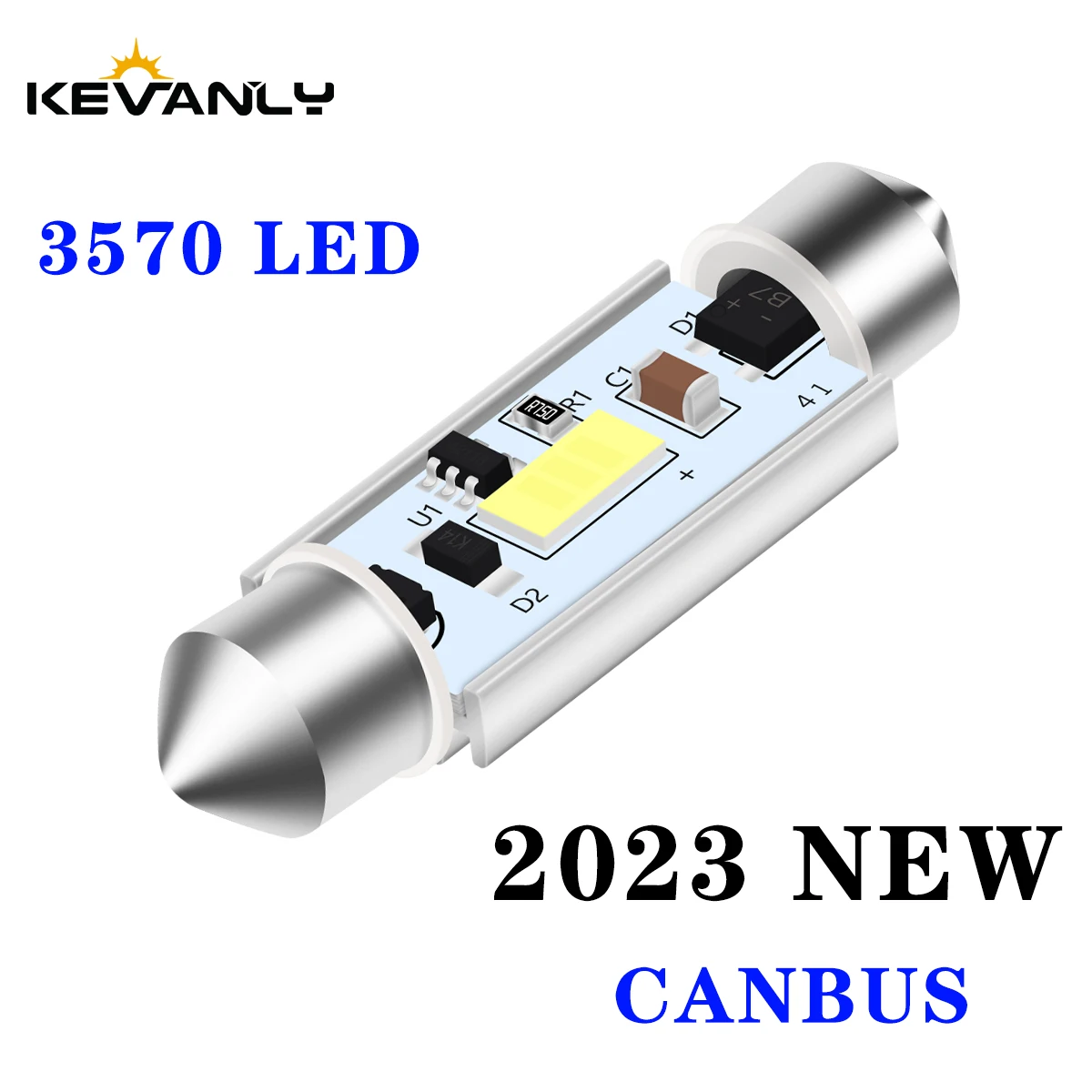 

1pcs 3570 LED Festoon 31mm 36mm 39mm 41mm C10W C5W Canbus Car Interior Light Dome Reading License Plate Lamp High power 12V